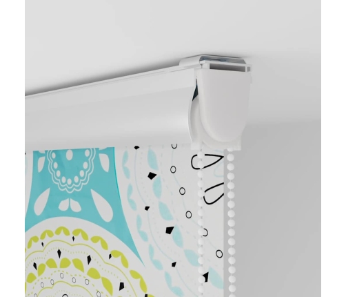 Rullo Žalūzija Dušai Ar Kaseti, 80X240 Cm, Auduma Platums 76 Cm Vidaxl