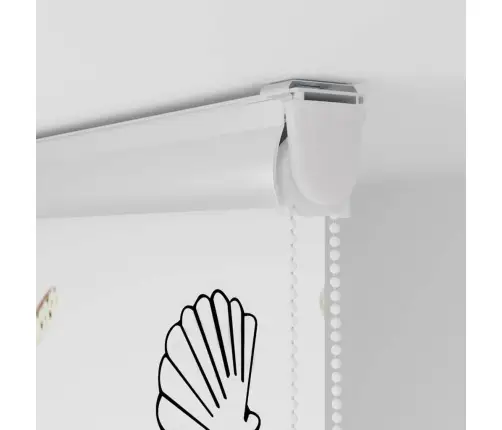 Rullo Žalūzija Dušai Kaseti, 100X240 Cm, Auduma Platums 96 Cm Vidaxl