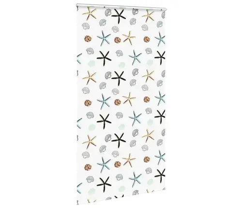 Rullo Žalūzija Dušai Kaseti, 130X240 Cm, Auduma Platums 126 Cm Vidaxl