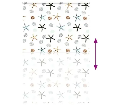 Dušo Roletas Su Kasete, 150X240 cm Audinio Plotis 146 Cm Dušo Roletas Su Kasete, 150X240 cm Audinio Plotis 146 Cm