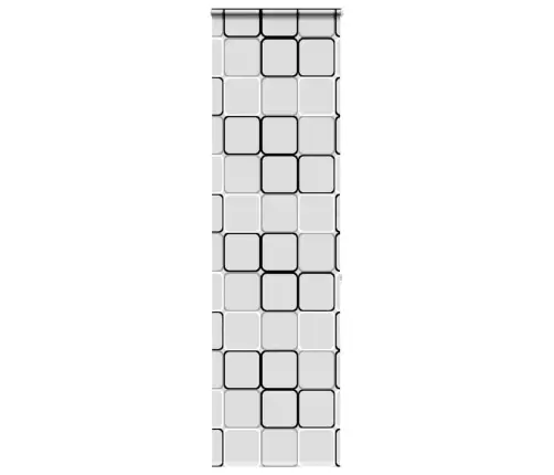 Dušo Roletas Su Kasete, 80X240 cm Audinio Plotis 76 Cm