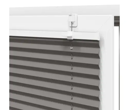 Plisētās Žalūzijas Antracīts 40X100 Cm Auduma Platums 39,4 Cm Vidaxl