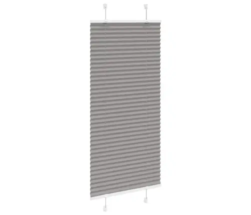 Plisētās Žalūzijas Antracīts 65X100 Cm Auduma Platums 64,4 Cm Vidaxl