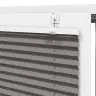 Kroku Žalūzija Antracīts 75X100 Cm Auduma Platums 74,4 Cm Vidaxl