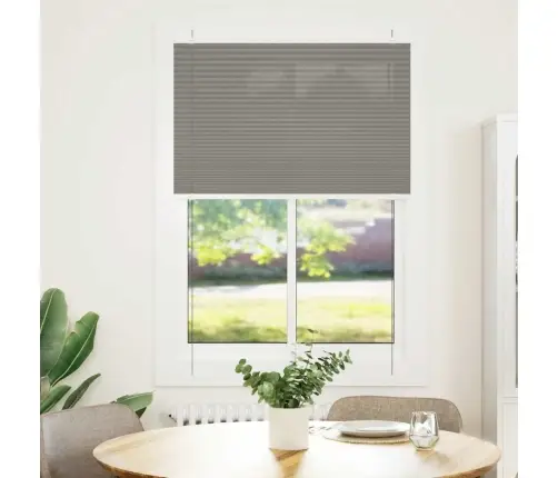 Plisseeritud Ruloo Antratsiit 95X100 Cm Kanga Laius 94,4 Cm