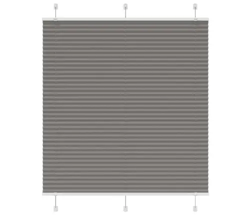 Plisuota Žaliuze Antracitas 115X100 Cm Audinio Plotis 114,4 Cm