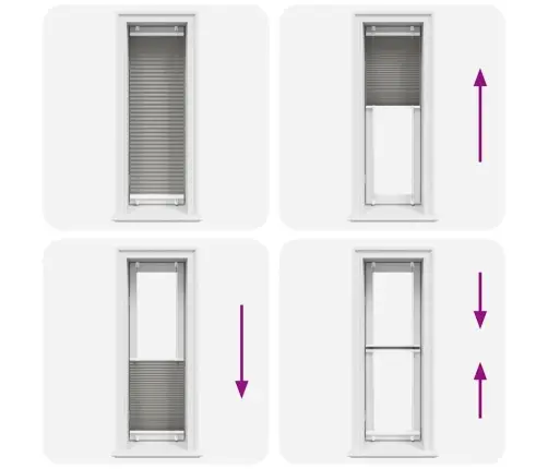 Plisētās Žalūzijas Antracīts 50X150 Cm Auduma Platums 49,4 Cm Vidaxl