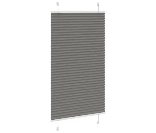 Plisētās Žalūzijas Antracīts 70X150 Cm Auduma Platums 69,4 Cm Vidaxl