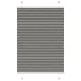 Plisseeritud Ruloo Antratsiit 100X150 Cm Kanga Laius 99,4 Cm