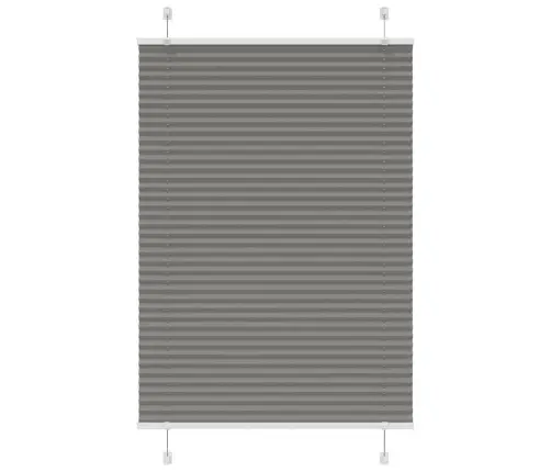 Kroku Žalūzija Antracīts 100X150 Cm Audums Platums 99,4 Cm Vidaxl