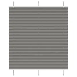 Plisētās Žalūzijas Antracīts 120X150 Cm Auduma Platums 119,4 Cm Vidaxl