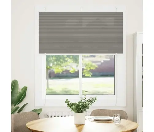 Plisētās Žalūzijas Antracīts 120X150 Cm Auduma Platums 119,4 Cm Vidaxl