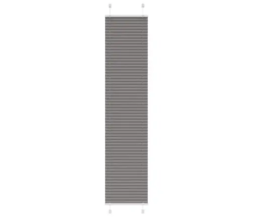 Plisuota Žaliuze Antracitas 45X200 Cm Audinio Plotis 44,4 Cm