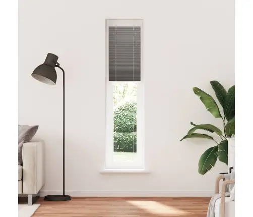 Plisuota Žaliuze Antracitas 45X200 Cm Audinio Plotis 44,4 Cm