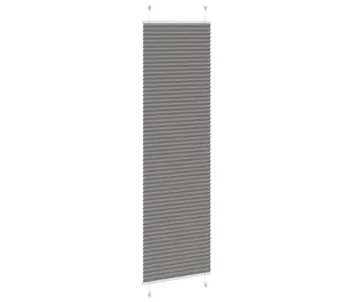 Plisseeritud Ruloo Antratsiit 55X200 Cm Kanga Laius 54,4 Cm Plisseeritud Ruloo Antratsiit 55X200 Cm Kanga Laius 54,4 Cm