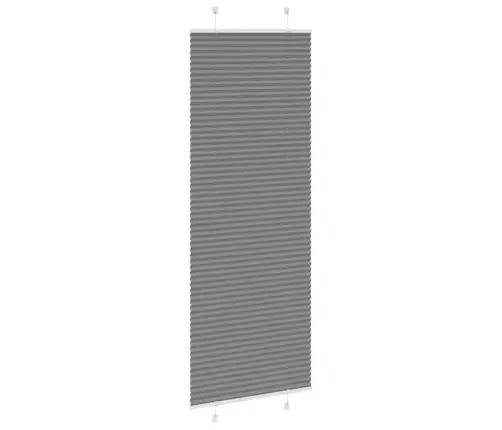 Plisētās Žalūzijas Antracīts 80X200 Cm Auduma Platums 79,4 Cm Vidaxl Plisētās Žalūzijas Antracīts 80X200 Cm Auduma Platums 79,4 Cm Vidaxl