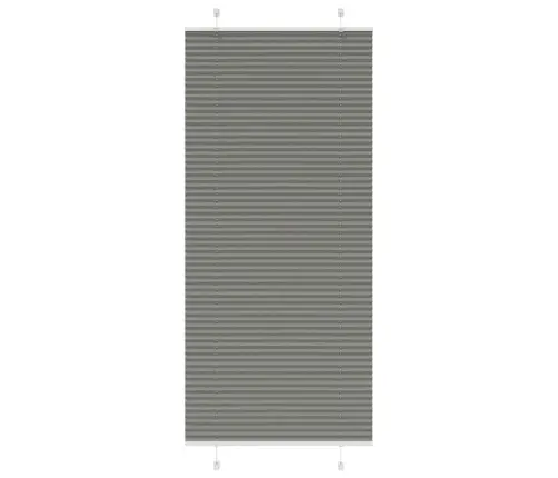 Plisseeritud Ruloo Antratsiit 95X200 Cm Kanga Laius 94,4 Cm