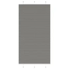 Plisētās Žalūzijas Antracīts 110X200 Cm Auduma Platums 109,4 Cm Vidaxl