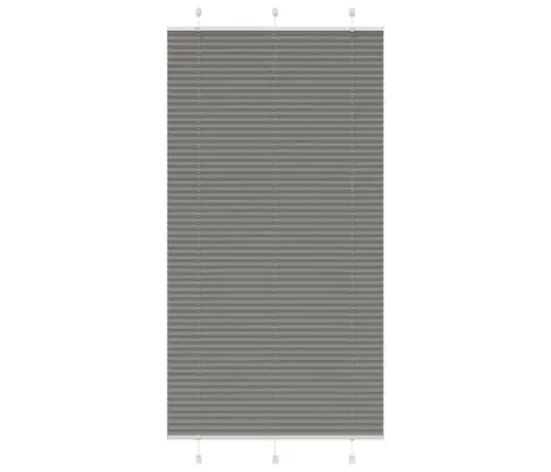 Plisseeritud Ruloo Antratsiit 110X200 Cm Kanga Laius 109,4 Cm