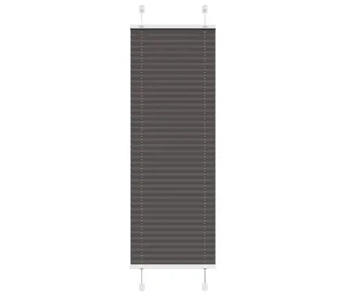 Plisuota Žaliuze Juoda 40X100 Cm Audinio Plotis 39,4 Cm