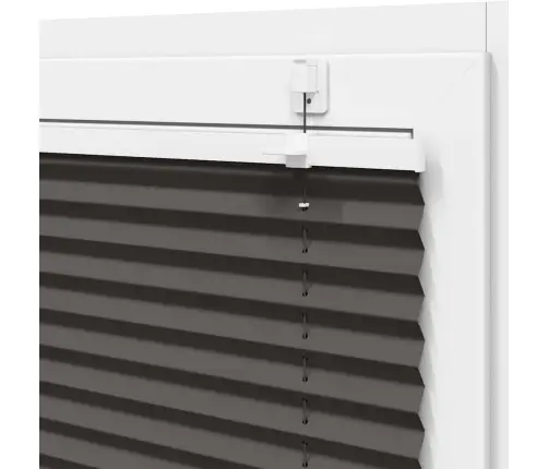 Kroku Žalūzija Melna 85X100 Cm Auduma Platums 84,4 Cm Vidaxl