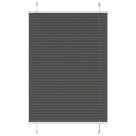 Kroku Žalūzija Melna 90X100 Cm Auduma Platums 89,4 Cm Vidaxl