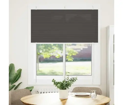 Kroku Žalūzija Melna 115X100 Cm Auduma Platums 114,4 Cm Vidaxl Kroku Žalūzija Melna 115X100 Cm Auduma Platums 114,4 Cm Vidaxl