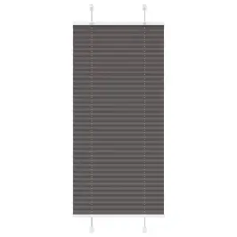 Plisseeritud Ruloo Must 60X150 Cm Kanga Laius 59,4 Cm Polüester