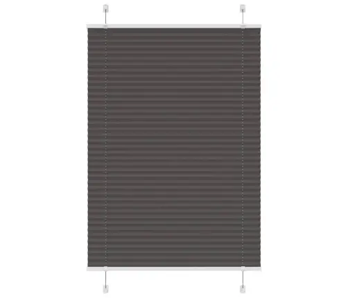 Kroku Žalūzija Melna 95X150 Cm Auduma Platums 94,4 Cm Vidaxl