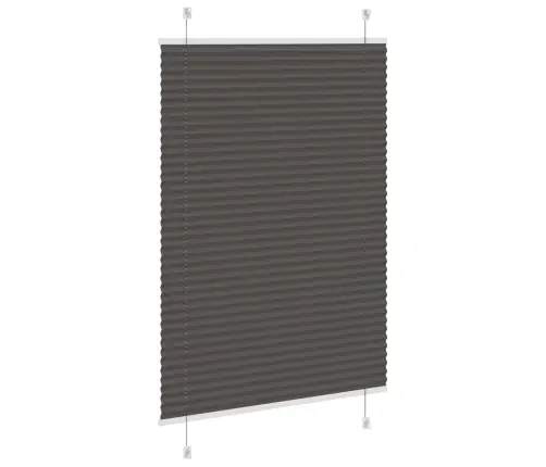 Kroku Žalūzija Melna 95X150 Cm Auduma Platums 94,4 Cm Vidaxl