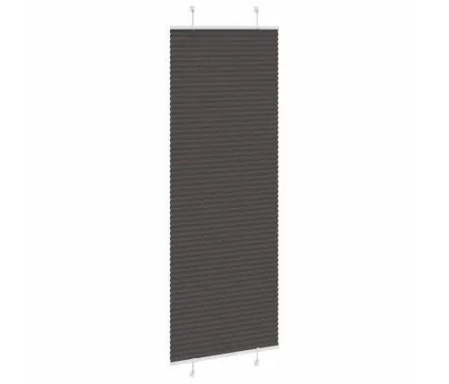 Kroku Žalūzija Melna 70X200 Cm Auduma Platums 69,4 Cm Vidaxl