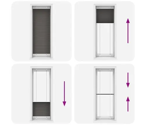 Kroku Žalūzija Melna 70X200 Cm Auduma Platums 69,4 Cm Vidaxl