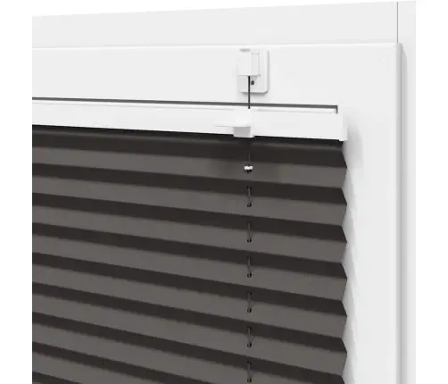 Kroku Žalūzija Melna 85X200 Cm Auduma Platums 84,4 Cm Vidaxl