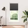 Plisuota Žaliuze Juoda 90X200 Cm Audinio Plotis 89,4 Cm
