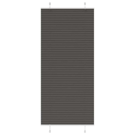 Kroku Žalūzija Melna 100X200 Cm Auduma Platums 99,4 Cm Vidaxl