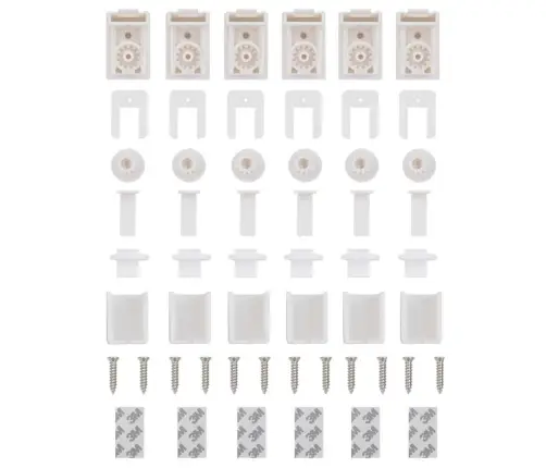 Kroku Žalūzija Melna 105X200 Cm Auduma Platums 104,4 Cm Vidaxl