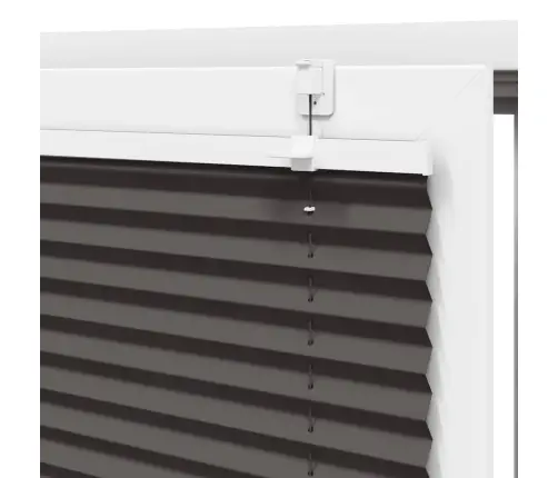 Kroku Žalūzija Melna 105X200 Cm Auduma Platums 104,4 Cm Vidaxl