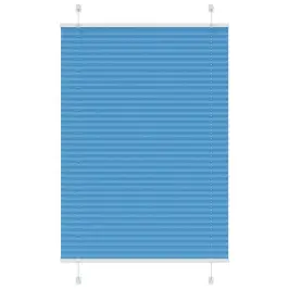 Plisseeritud Ruloo Sinine 90X150 Cm Kanga Laius 89,4 Cm