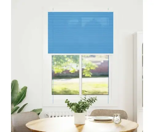 Kroku Žalūzija Zila 100X150 Cm Auduma Platums 99,4 Cm Vidaxl