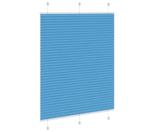 Plisseeritud Ruloo Sinine 105X150 Cm Kanga Laius 104,4 Cm