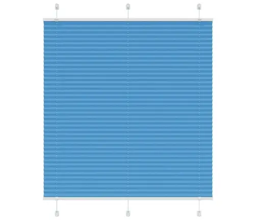 Plisuota Žaliuze Mėlyna 120X150 Cm Audinio Plotis 119,4 Cm