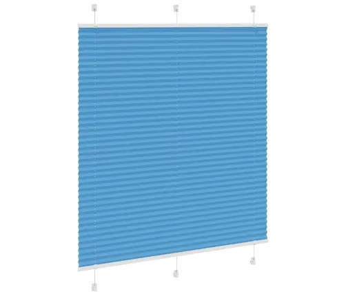 Plisuota Žaliuze Mėlyna 120X150 Cm Audinio Plotis 119,4 Cm