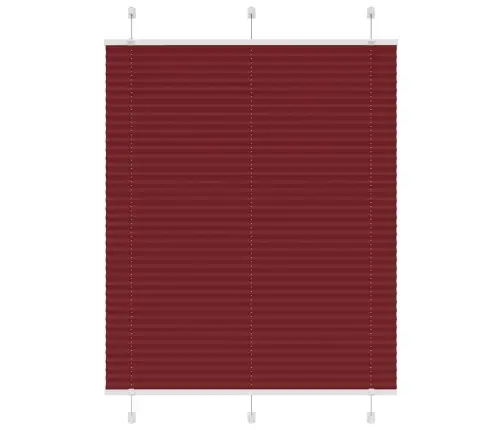 Kroku Žalūzija Bordo Sarkana 105X100 Cm Auduma Platums 104,4 Cm Vidaxl