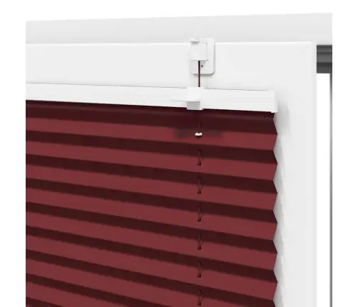 Kroku Žalūzija Bordo Sarkana 105X100 Cm Auduma Platums 104,4 Cm Vidaxl