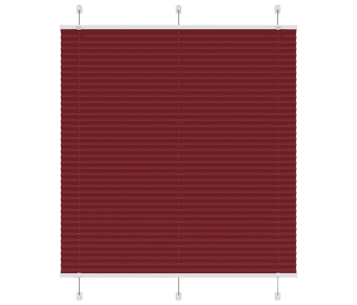 Kroku Žalūzija Bordo Sarkana 120X100 Cm Auduma Platums 119,4 Cm Vidaxl