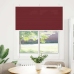 Kroku Žalūzija Bordo Sarkana 120X100 Cm Auduma Platums 119,4 Cm Vidaxl