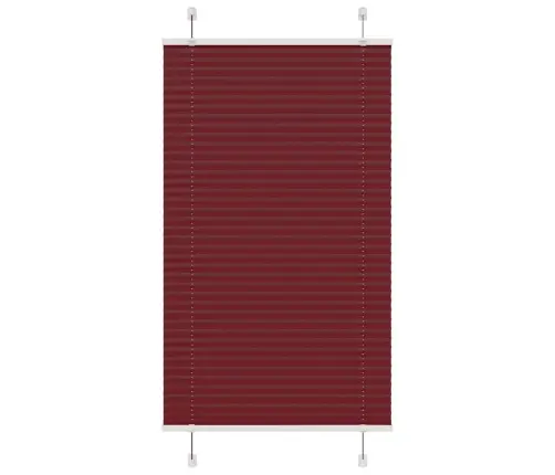 Kroku Žalūzija Bordo Sarkana 80X150 Cm Auduma Platums 79,4 Cm Vidaxl