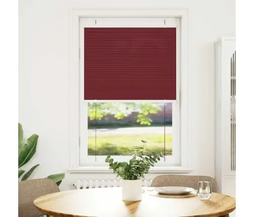 Kroku Žalūzija Bordo Sarkana 80X150 Cm Auduma Platums 79,4 Cm Vidaxl