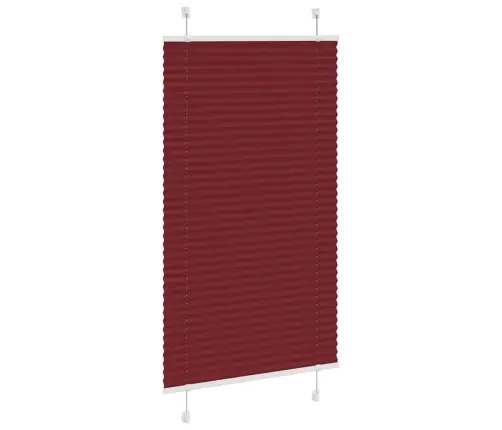 Kroku Žalūzija Bordo Sarkana 80X150 Cm Auduma Platums 79,4 Cm Vidaxl