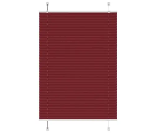 Kroku Žalūzija Bordo Sarkana 85X150 Cm Auduma Platums 84,4 Cm Vidaxl